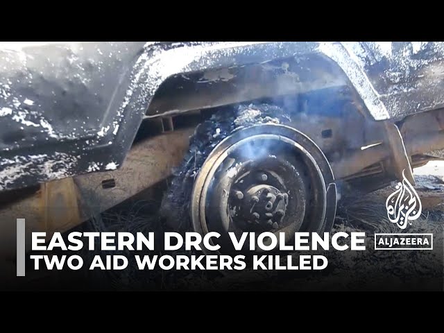 ⁣Two aid workers killed in eastern DR Congo convoy attack