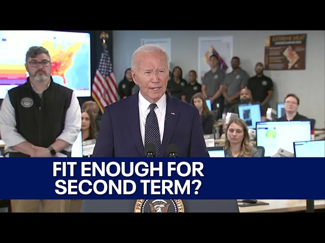 ⁣President Biden assures supporters he is fit for second term
