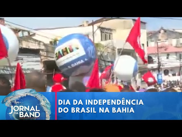 ⁣Dia da Independência do Brasil na Bahia | Jornal da Band