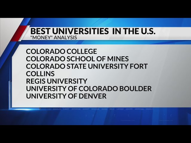 ⁣6 Colorado universities named among the best in the US