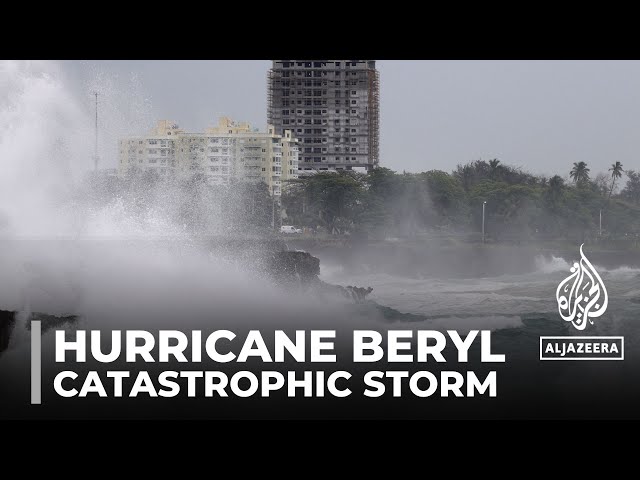 ⁣Death toll rises to 6 as Beryl reduces from record category 5 hurricane