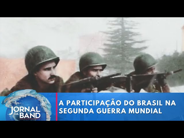 ⁣A participação do Brasil na Segunda Guerra Mundial | Jornal da Band