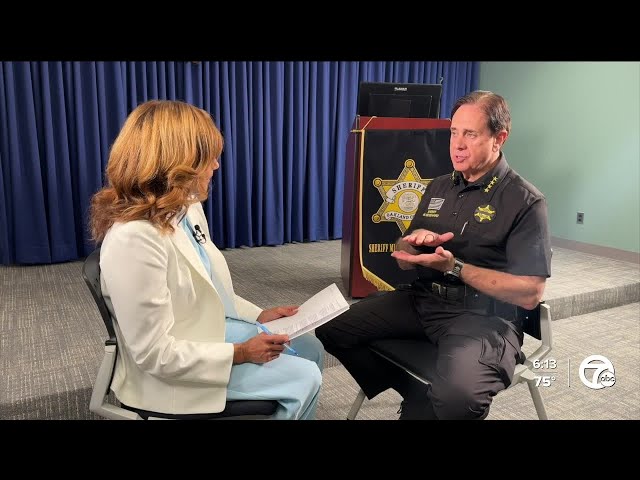 ⁣Oakland County Sheriff Bouchard speaks out on high profile incidents