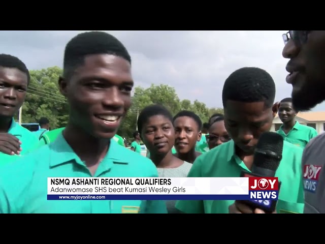⁣NSMQ Ashanti regional qualifiers: Adanwomase SHS beat Kumasi Wesley Girls