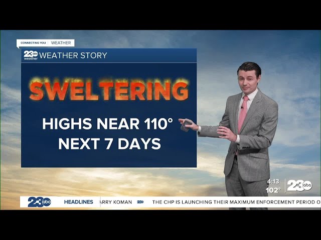 ⁣23ABC Evening weather update July 2, 2024