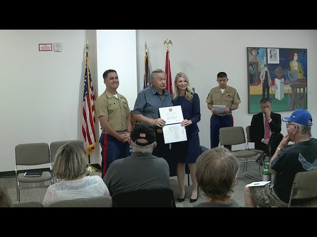 ⁣Colorado Vietnam veterans honored in pinning ceremony