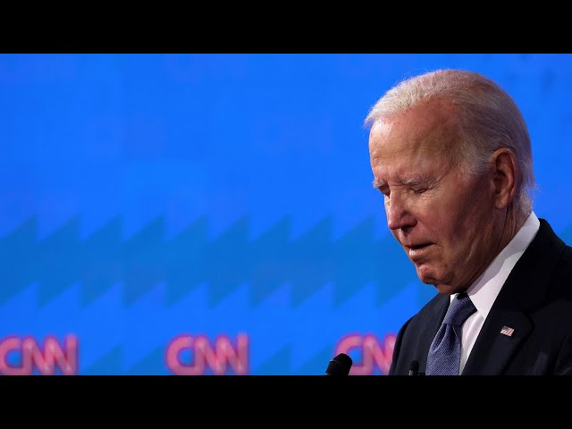 ⁣US President Joe Biden was ‘slow, weak and off message’ during the debate