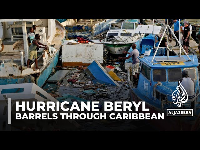⁣Hurricane Beryl kills six, causes ‘immense destruction’ in Caribbean