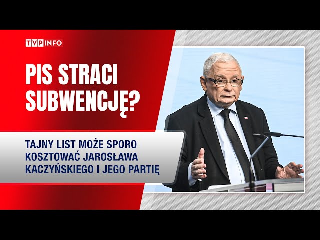 ⁣PiS straci subwencję? Następstwa tajnego listu Kaczyńskiego