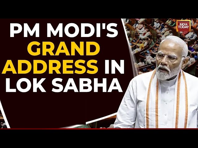 ⁣PM Modi Speech In Lok Sabha: PM Modi's Address In Lok Sabha | PM Modi Vs Rahul Gandhi | India T