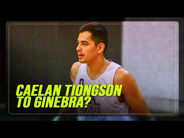 ⁣Caelan Tiongson finally joins PBA Rookie Draft | ABS-CBN News
