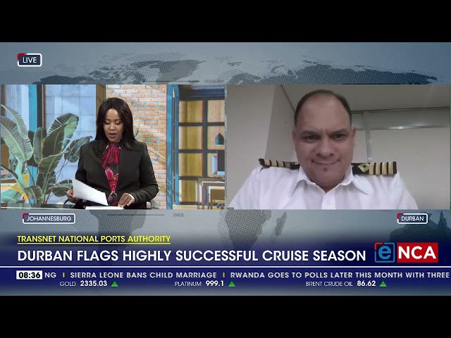 ⁣Durban flags highly successful cruise season