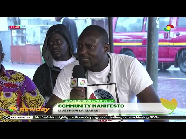 ⁣#TV3NewDay: Community Manifesto  - Live from La Market