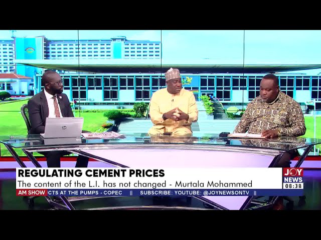 ⁣Regulating Cement Prices: The content of the L.I have not changed -Murtala Mohammed |The Big Stories