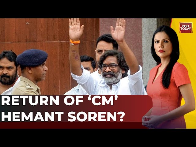 ⁣Seven At 7 With Preeti Choudhry LIVE: Return Of 'CM' Soren? | Why No FIR Against Satsang B