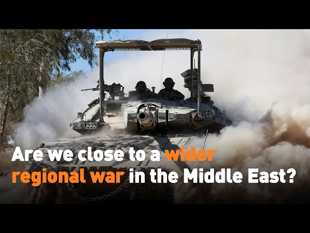 ⁣Are we close to a wider regional war in the Middle East?