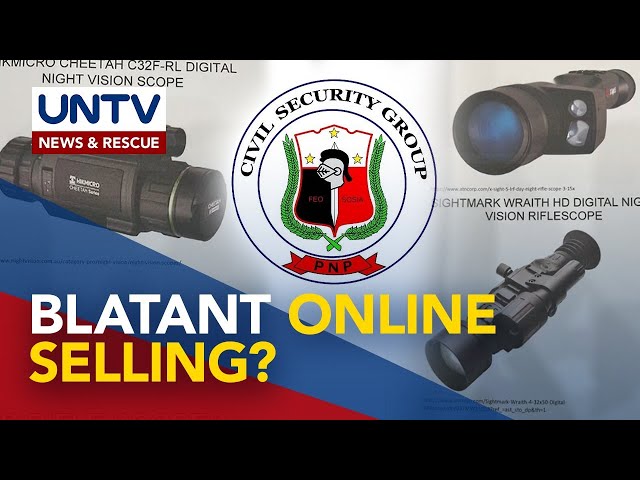 ⁣PNP-CSG restricts selling of digital night vision rifle scopes