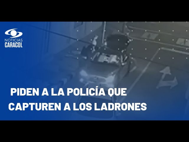⁣Ladrones utilizan vehículo robado para delinquir en Bogotá