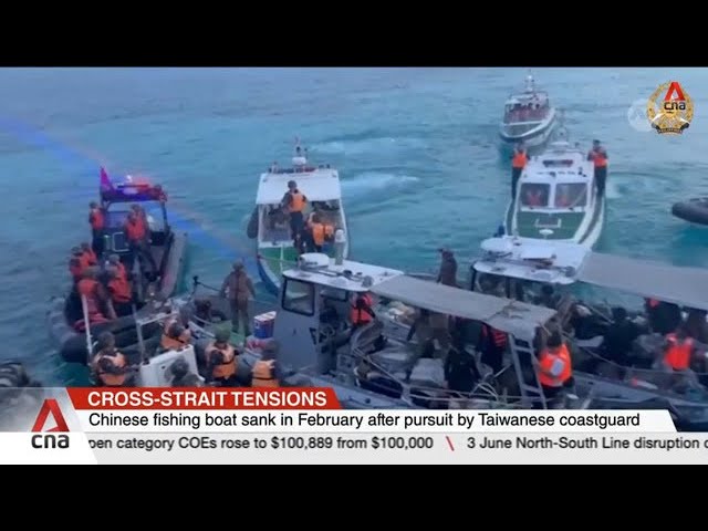 ⁣Taiwan urges China to release fishing boat, five crew seized near Kinmen islands