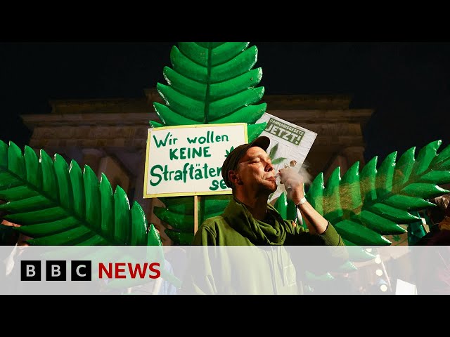 ⁣Cannabis clubs allowed to open in Germany | BBC News