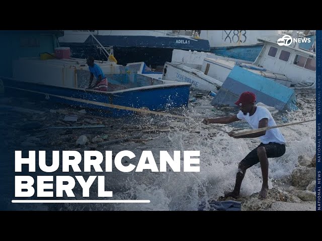 ⁣At least 6 killed as Hurricane Beryl tears through Caribbean toward Jamaica