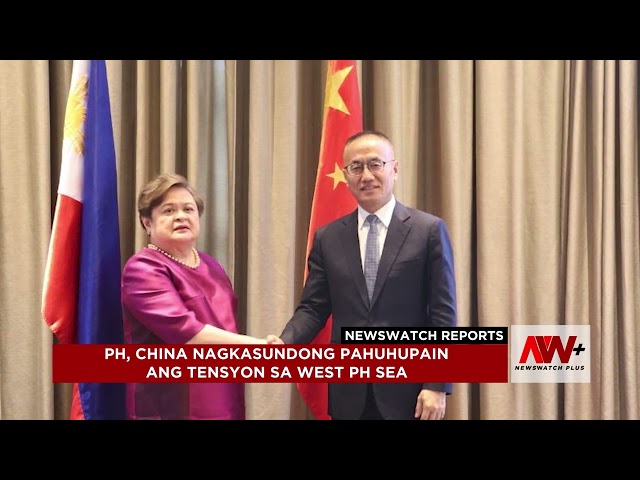 ⁣PH, China nagkasundong pahupain ang tensyon sa West Philippine Sea
