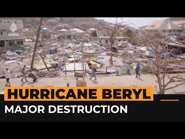 ⁣Hurricane Beryl leaves trail of devastation in the Caribbean | Al Jazeera Newsfeed