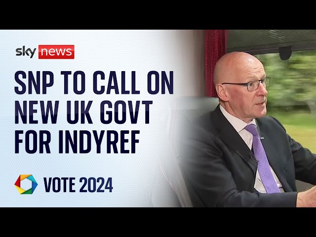 ⁣SNP will push for independence referendum regardless of election results | Election 2024