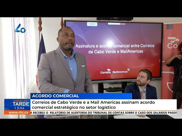 ⁣Correios de Cabo Verde e a Mail Americas assinam acordo comercial estratégico no setor logístico
