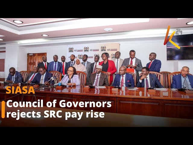 ⁣Council of Governors rejects SRC pay rise