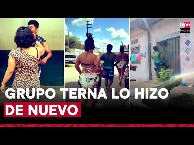 ⁣Iquitos: agentes de grupo Terna se disfrazan de bailarines y capturan a vendedores de droga