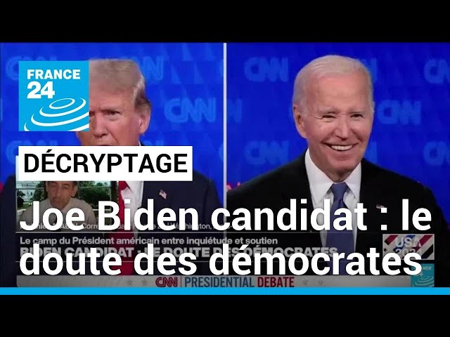 ⁣Joe Biden candidat : le doute des démocrates • FRANCE 24