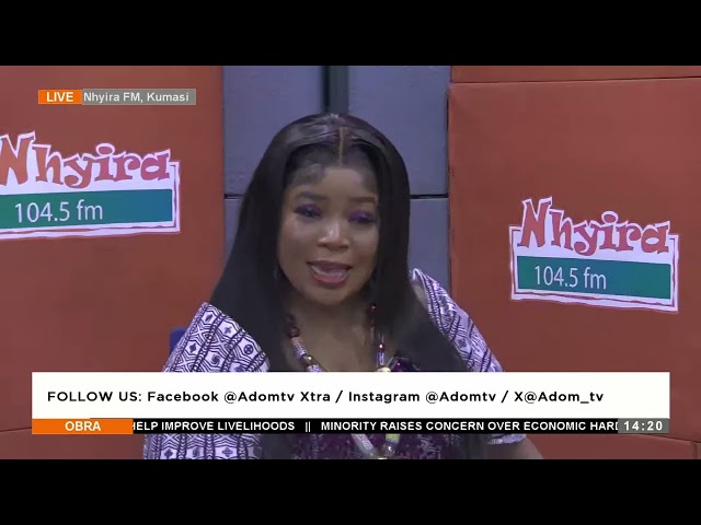 ⁣Compensate me if you don't want me to play my fatherly role - Obra on Adom TV (03-07-24)
