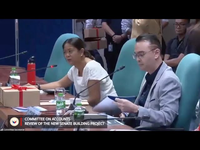 ⁣Senator Nancy Binay at Senator Alan Cayetano, nagkainitan sa Senate hearing | GMA Integrated News