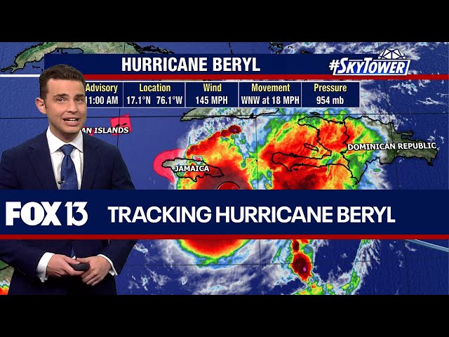 ⁣Jamaica bracing for Hurricane Beryl