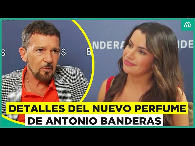 ⁣“The Icon Woman": Antonio Banderas revela detalles de su nuevo perfume a Natasha Kennard