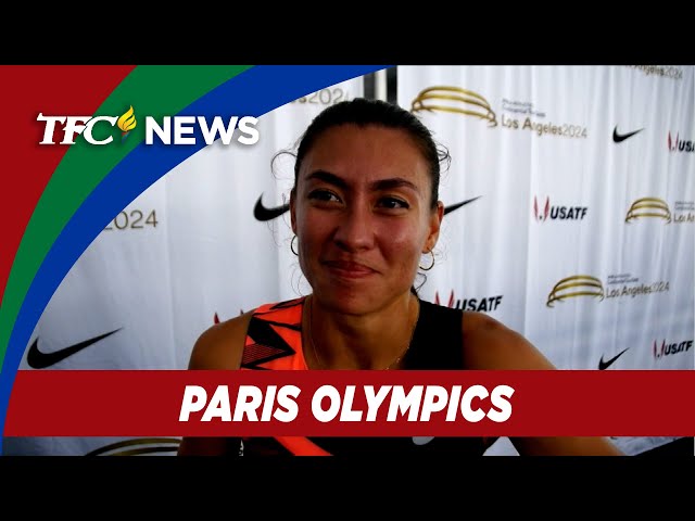 ⁣FilAm hurdler Lauren Hoffman qualifies for Paris Olympics | TFC News California, USA
