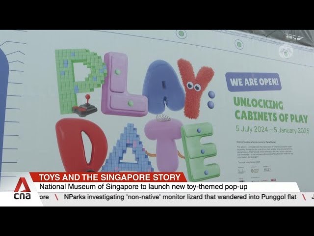 ⁣National Museum of Singapore's new toy-themed pop-up to run until 5 Jan
