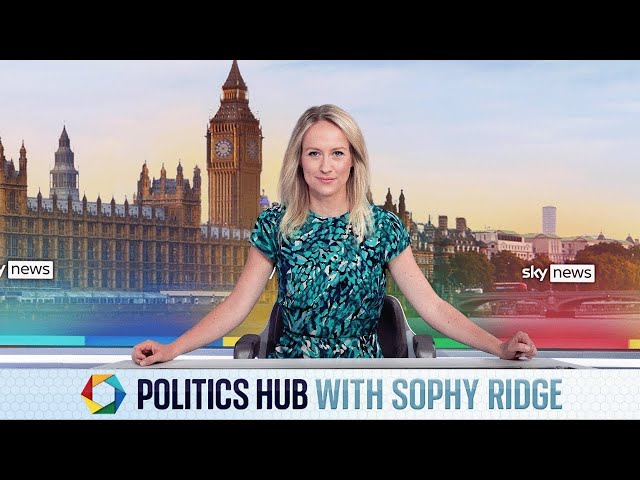 ⁣Watch Politics Hub with Sophy Ridge: Labour on course for biggest majority of any party since 1832