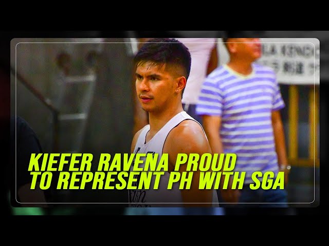 ⁣Kiefer Ravena takes pride in representing PH with Strong Group | ABS-CBN News