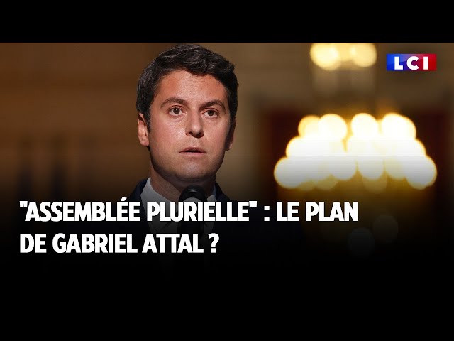 ⁣"Assemblée plurielle" : le plan de Gabriel Attal ?