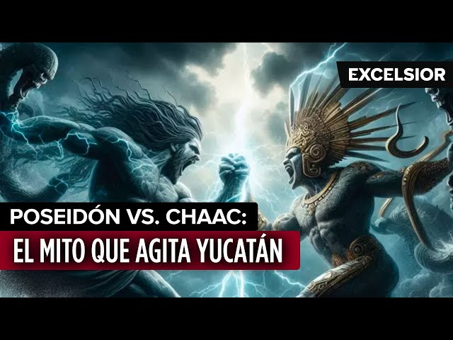 ⁣Poseidón vs. Chaac: El mito que agita Yucatán