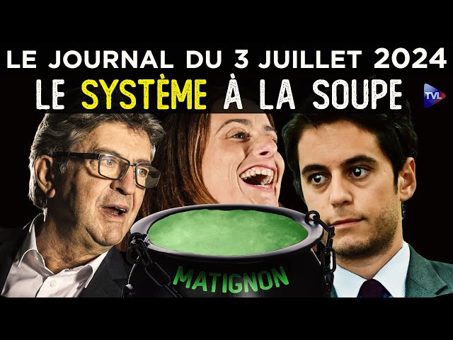 ⁣Macron et la tambouille politique - JT du mercredi 3 juillet 2024