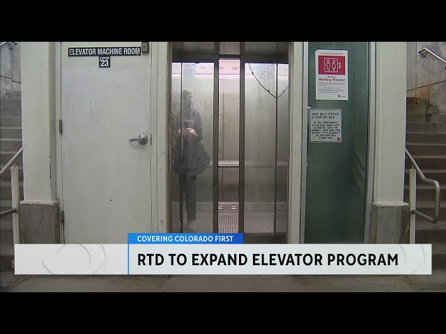 ⁣RTD claims elevator program to cut down on crime is working
