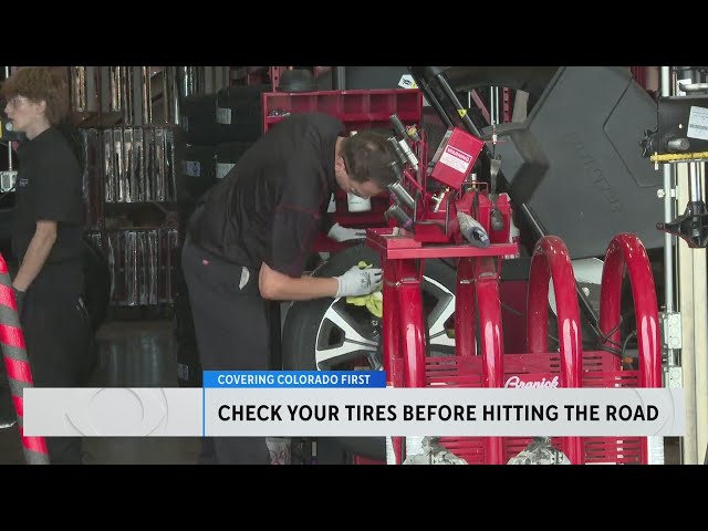 ⁣Drivers urged to check tires before heading out for Fourth of July holiday travel in Colorado