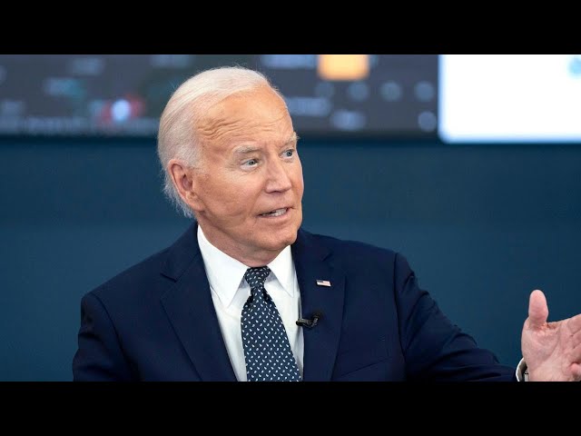 ⁣Biden tells campaign staffers he's "in this race to the end," source says