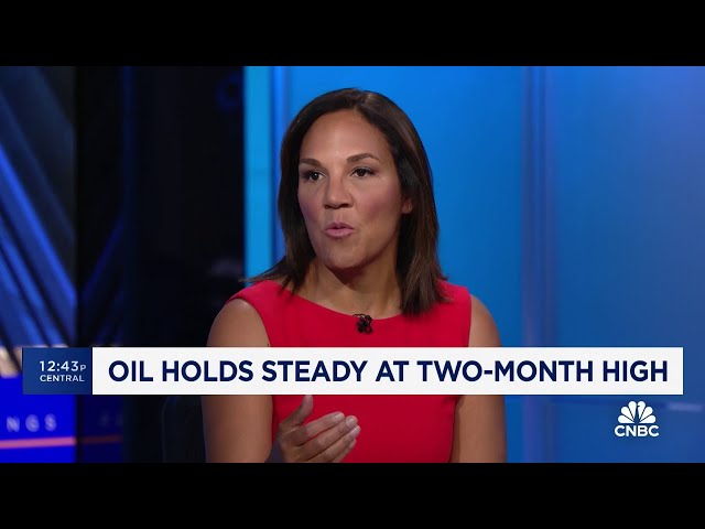 ⁣RBC Capital's Helima Croft breaks down politics and weather impact on oil market