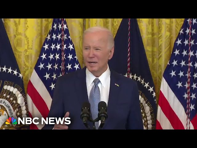 ⁣Biden says he’s ‘in this race to the end’ amid growing calls to drop out