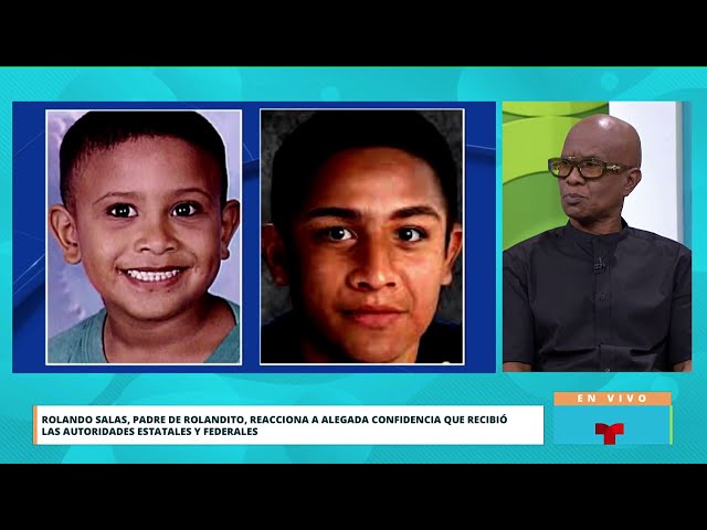 ⁣Papá de Rolandito describe las fotos de joven parecido a su hijo