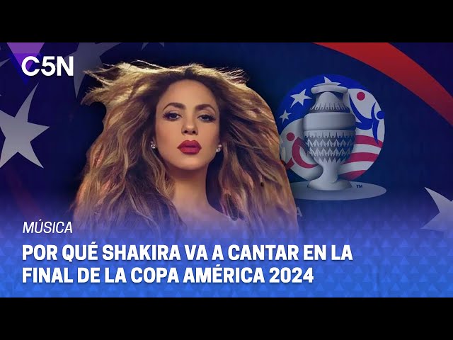⁣SHAKIRA cantará en el cierre de la COPA AMÉRICA 2024 en ESTADOS UNIDOS